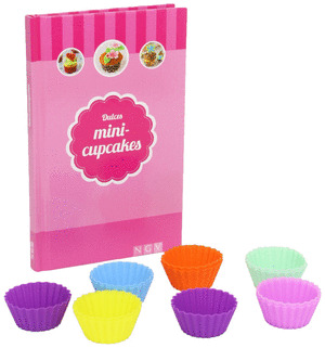 BOUTIQUE DE MINICUPCAKES, LA (CAJA CON LIBRO DE RECETAS Y 12 MOLDES DE MINICUPCAKES DE 6 COLORES DIFERENT