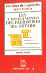 ** LEY Y REGLAMENTO PATRIMONIO ESTADO