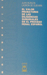 VALOR PROBATORIO DILIGENCIAS