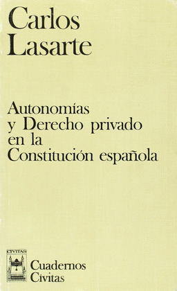AUTONOMIAS Y DERECHO PRIVADO