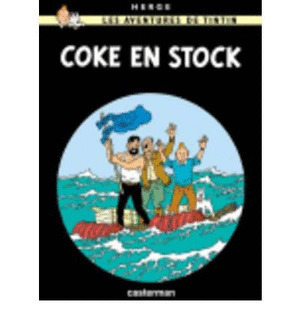 TINTIN COKE EN STOCK (FRANCES)