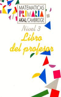 MATEMATICA PRIMARIA,3 PROFESOR