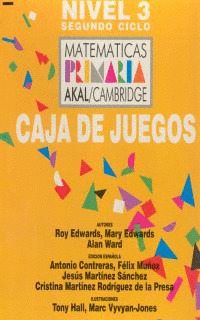 ** MATEMATICA PRIMARIA, 3 CAJA JUEGOS