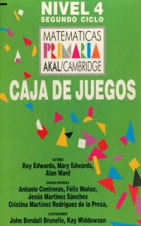 MATEMATICA PRIMARIA,4 CAJA JUEGOS