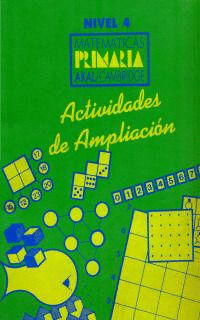MATEMATICA PRIMARIA,4 AMPLIACION