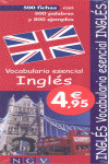 VOCABULARIO ESENCIAL INGLES