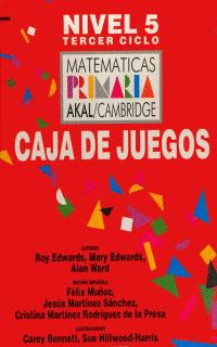 MATEMATICA PRIMARIA,5 CAJA JUEGOS