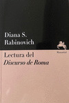 LECTURA DEL DISCURSO DE ROMA