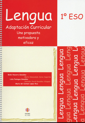 LENGUA, 1 ESO. ADAPTACION CURRICULAR