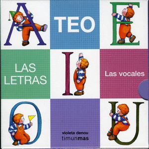 LETRAS DE TEO: LAS VOCALES