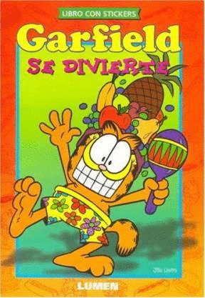GARFIELD SE DIVIERTE   LIBRO CON STICKERS