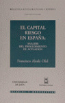 CAPITAL RIESGO ESPAÑA