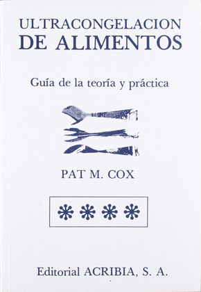 ULTRACONGELACION DE ALIMENTOS