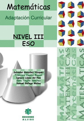 MATEMATICAS NIVEL III ESO ADAPTACION CURRICULAR