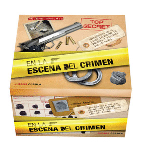 EN LA ESCENA DEL CRIMEN. CAJA JUEGO