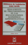REGLAMENTO PRCDTO.RECLAMACIONES