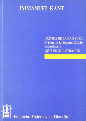 CRITICA DE LA RA« PURA