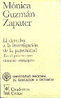 DERECHO INVESTIGACION PATERNALIDAD