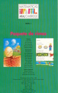 MATEMATICA INFANTIL,1 RIMAS