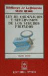 LEY ORDENACION SEGUROS