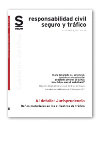 DAÑOS MATERIALES EN LOS SINIESTROS DE TRAFICO