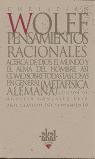 PENSAMIENTOS RACIONALES