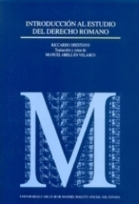 INTRODUCCION AL ESTUDIO DEL DERECHO ROMANO