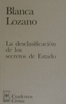 DESCALIFICACION SECRETOS ESTADO