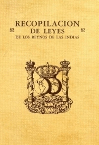 RECOPILACION LEYES REINOS INDIAS (3 VOLS.)