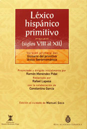 LEXICO HISPANICO PRIMITIVO