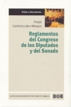 TYD04. REGLAMENTOS CONGRESO DIPUTADOS Y SENADO