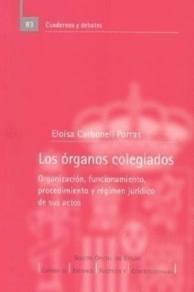 CYD83. LOS ORGANOS COLEGIADOS (C.E.P.C.)