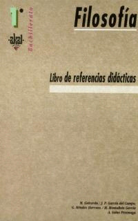 FILOSOFIA, 1 BACH REFERENCIAS