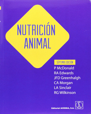 NUTRICIÓN ANIMAL 7ª ED.