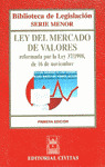 ** LEY MERCADO VALORES