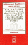 LEY REGIMEN JUR. ADMINIST.PUBLICAS