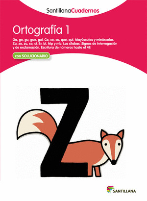 ORTOGRAFIA 1 SANTILLANA CUADERNOS