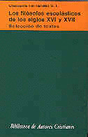 FILOSOFOS ESCOLASTICOS S-XVI-XVII