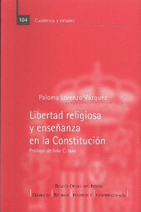 CYD104. LIBERTAD RELIGIOSA Y ENSEÑANZA EN LA CONSTITUCION
