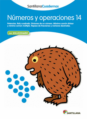 NUMEROS Y OPERACIONES 14 SANTILLANA CUADERNOS