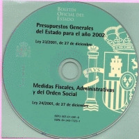 CD-ROM. PRESUPUESTOS GENERALES DEL ESTADO PARA 2002