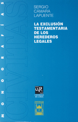 EXCLUSION TESTAMENTARIA HEREDEROS LEGALES