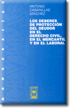 DEBERES PROTECCION DEUDOR DERECHO CIVIL