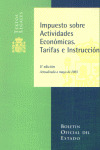 TL90. IMPUESTO ACTIV.ECONOMICAS.TARIFAS E INSTRUCCION (4ª ED