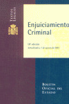 TL40. ENJUICIAMIENTO CRIMINAL (16ª EDICION - AGOSTO 2003)