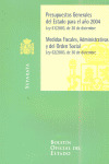 SP. PRESUP.GRALES.ESTADO 2004. LEY ACOMPAÑAMIENTO (SEPARATA)