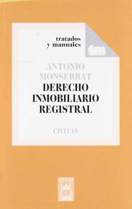 DERECHO INMOBILIARIO REGISTRAL