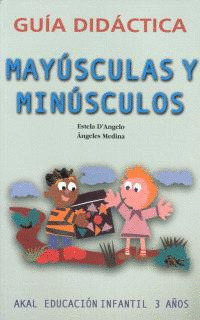 MAYUSCULAS, 3 AÑOS GUIA
