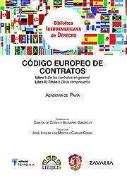 CODIGO EUROPEO DE CONTRATOS DE LA ACADEMIA DE PAVIA