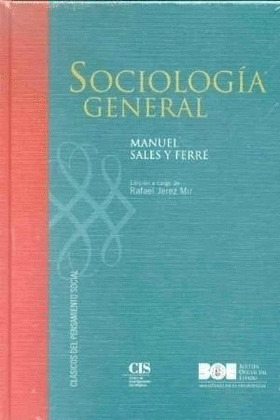 SOCIOLOGIA GENERAL